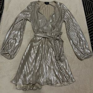 Bardot Metallic Dress